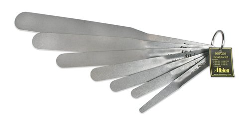 Albion Engineering Original 958-G01 Streamline Flexible Caulk Spatula 7-Piece Set