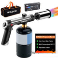 Powerful Propane Torch Gun with One-Touch Max Fire, Adjustable Flame Thrower Torch Charcoal Wood Campfire with Safety Lock, Cooking Blow Torch for Searing Steak, BBQ, Grill, (Tank Not Included)