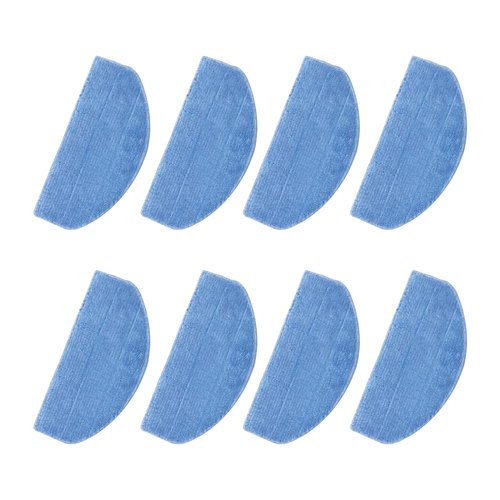 HMHAMA Robot Vacuum Mop Pads Wipes for Tikom G8000/G8000Pro Robotic Vacuum Cleaner(8 Mop Pads)
