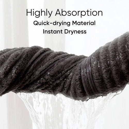 Bedvcaty Luxury 4-Piece Quick-Dry Bath Towel Set 27.5X 55 Inches – Ultra Soft Microfiber for Bathroom, Bar, Pool, Gym & Travel – Elegant Twill Design