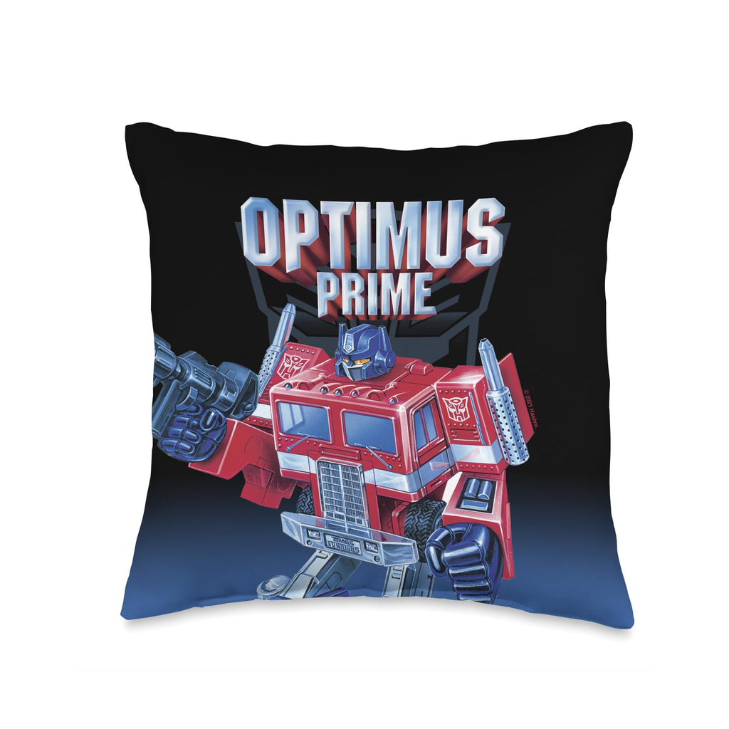 Transformers Optimus Prime Hero Throw Pillow
