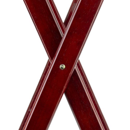 G.E.T. TSW-105 Mahogany 38" high, Hardwood Tray Stand Hardwood Tray Stands Collection