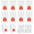 Hezane 10 Pack 3D Airclean FJM Vacuum Bags Compatible with Miele,3D Efficiency suitable for Miele C1/C2,S241,S290,S300i,S500,S700,S4,S6 Series,With motor protection filters & AirClean filter