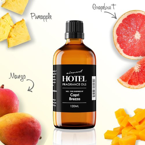 AirScent Capri Brezza Diffuser Oil No. 1100 - Volcano-Inspired Premium Fragrance Oil for Ultrasonic Diffusers | 500 ml Glass Bottle