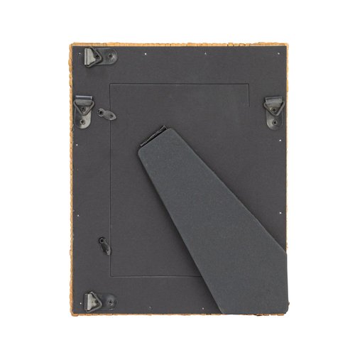 Creative Co-Op Handwoven Rattan Photo Frame, Natural(Holds 5" x 7" Photo)