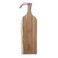 PICNIC TIME Monogram - B - Personalized Artisan 24" Acacia Charcuterie Board with Raw Wood Edge, Cheese Board, Serving Platter, (Acacia Wood)