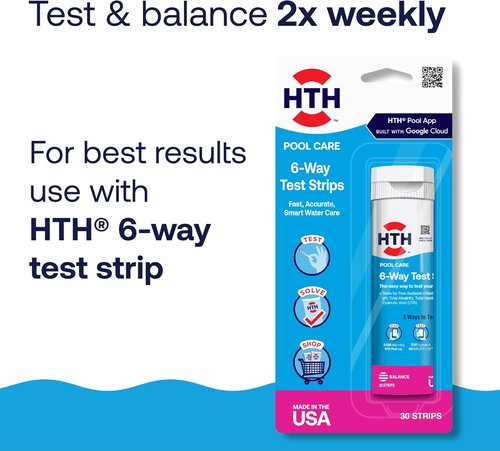 HTH 67061 Pool Care Stabilizer - Extend Chlorine Life & Protect from Sunlight | 4 Lbs