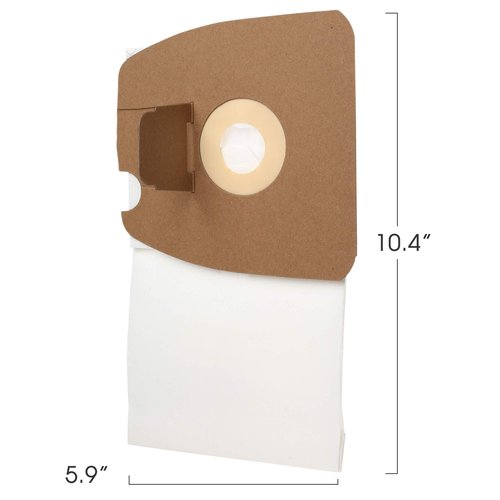 LotFancy Vacuum Bags, 9PCS Replacement Dust Bags for Eureka and Sanitaire Cleaner MM Style, Mighty Mite 3670 3680 4100 4300 5180 Series Canisters, Model 60297A, 60295C, 60295A, 60295B, 60296C