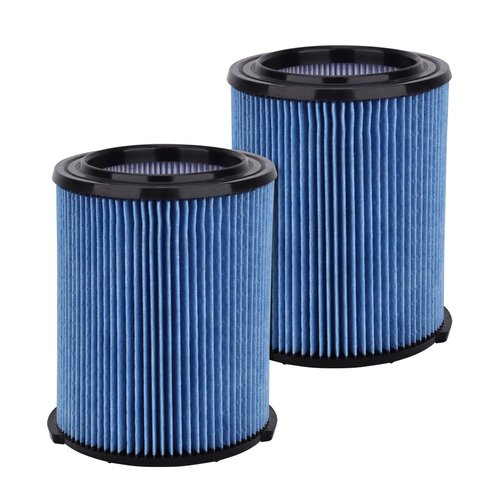 38751 Replacement Vacuum Filter Compatible with Craftsman CMXZVBE38751 Wet/Dry Vac Filter for 5 to 20 Gallon shop vacuums,Fine Dust Filter(9-38751)