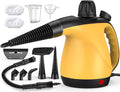 Skiennix Pressurized Handheld Steam Cleaner - Multi-Purpose Portable Steamer with 11 Accessories for Home Deep Cleaning