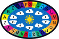 Genki - Classroom Rug for Kids - Education Classroom Carpet for Children - Colorful Seating Area - Large Elementary Classroom Rugs - Kids Seating for School Playroom | Oval 9'9"x6'6"