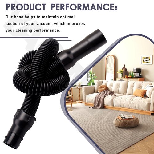 440007333 Vacuum Cleaner Hose Compatible with Hoo-ver Various Models and Vacuum Cleaner, Part Number 43434247, 43434073, 43434042, 43434031