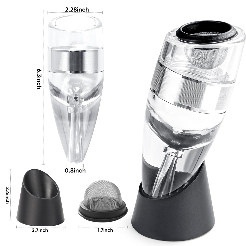 D&Slifei Wine Aerator Pourer Instant Decanter