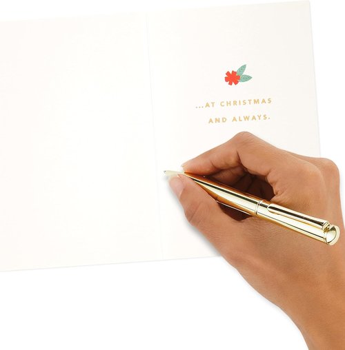 Hallmark Signature Christmas Card - Heartfelt Family Message | Perfect for Holiday Gifting