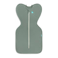 Love to Dream Swaddle Up Transition Swaddle, Patented Zip-Off Wings, Gently Help Baby Transition from Being Swaddled to Arms Free When Showing Signs of Rolling, 1.0 TOG, 13-19 lbs, Deep Olive
