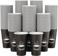 TOPVALUE 16 oz Disposable Paper Coffee Cups - 210 Count for Parties & Everyday Use