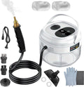 Skiennix Steam Cleaner - 6-Level Handheld Steamer with 10s Heat-Up & 1.5L Tank for Home & Car Detailing