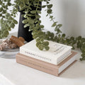 KIBAGA Modern Bathroom Decor Books - Set of 2 Charming & Humorous Restroom Accessories