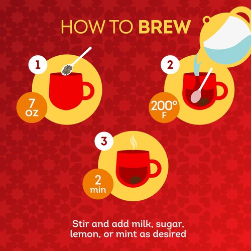 Brooke Bond Red Label | Premium Black Tea | Loose Tea | Rich Aroma | Compatible for Chai & Milk | 1800 Grams (Pack of 2)