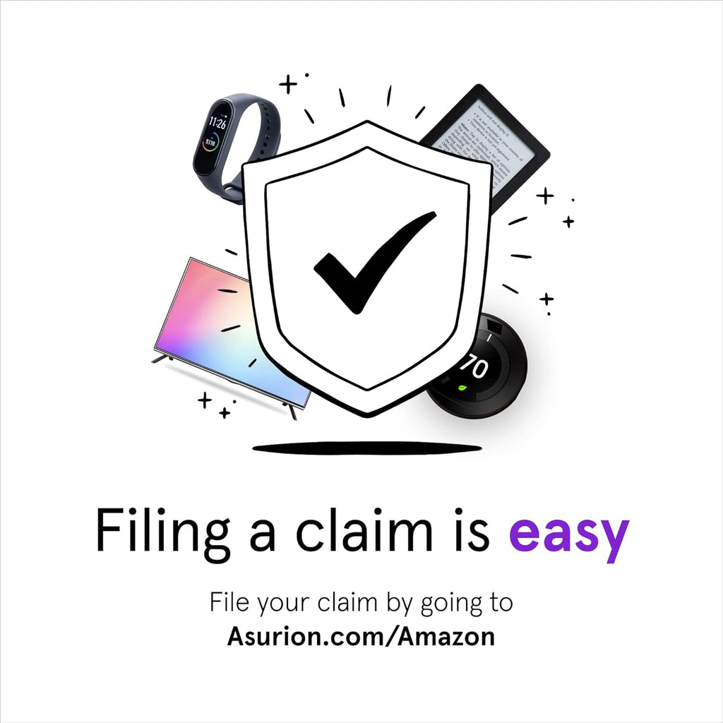 ASURION 3-Year Housewares Protection Plan | Coverage for Items Valued at $100 - $124.99