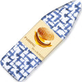 Ironing Board Cover by [Brand Name] - Stain Resistant & Durable 15 x 54 with Thick Padding, Blue Brushstrokes