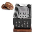 Japanese BBQ Grill, Portable Barbecue Stove with Wire Mesh Grill and Base BBQ Tools Accessories for , Yakitori, Takoyaki