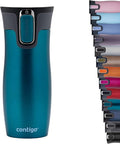 Contigo West Loop Travel Mug - Stainless Steel Vacuum Flask | Leakproof Coffee Tumbler with BPA-Free Lid