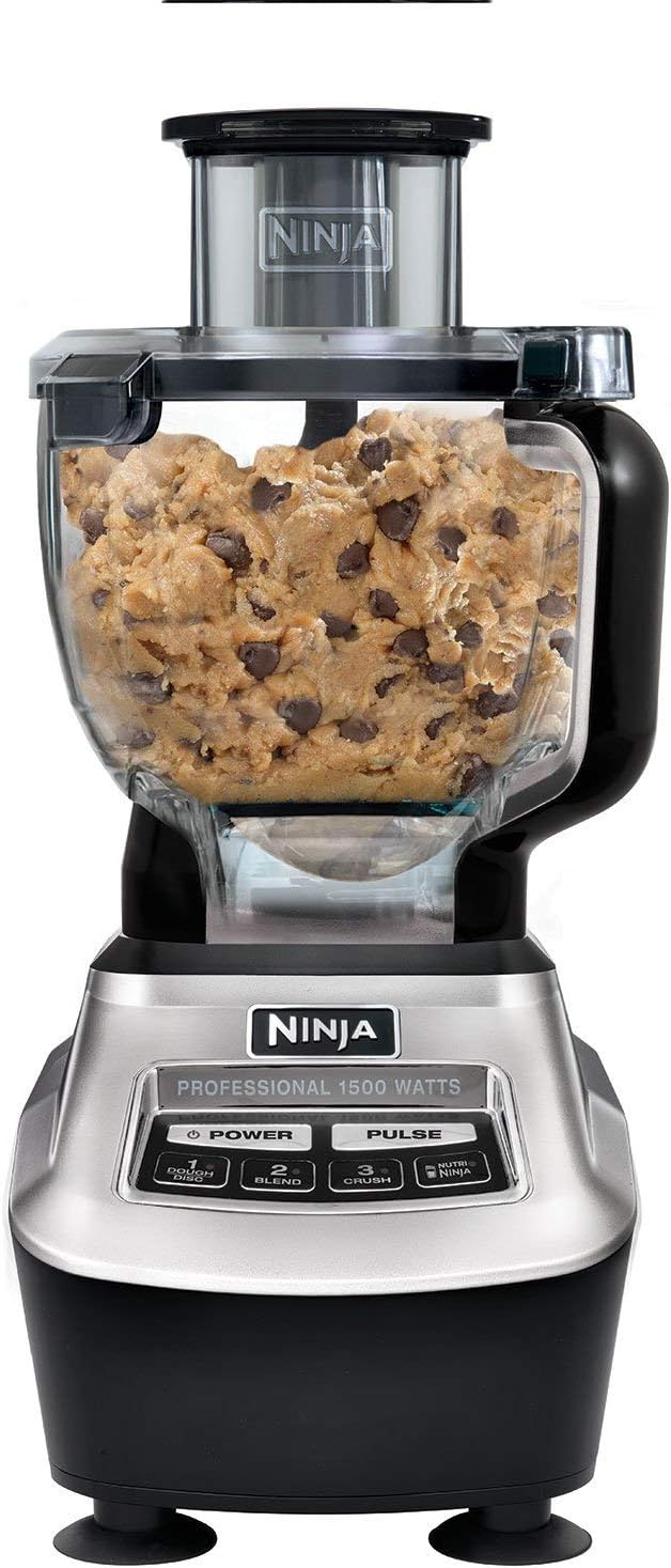 Ninja BL773CO Food Processor - Powerful Blender with 67 Oz Capacity - Black (Renewed)