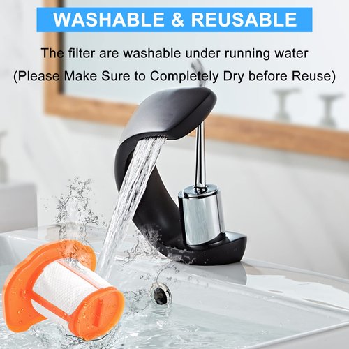 HHVKF10 Filter Replacement Compatible with Black and Decker Hand Vacuum HHVK HHVK515JP07 HHVK320J10 HHVK320J HHVK320J61 HHVK320JZ01 HHVK515J00FF HHVK515JP HHVK415B01,HHVKF10 Filter LUXRILIX