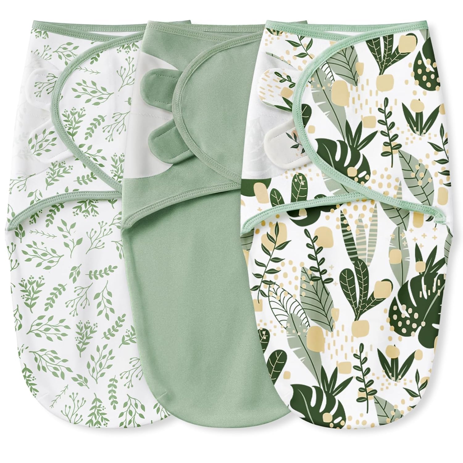 Yoofoss Baby Swaddles - 100% Organic Cotton Adjustable Sleep Sack for Newborns 0-3 Months | Soft & Breathable
