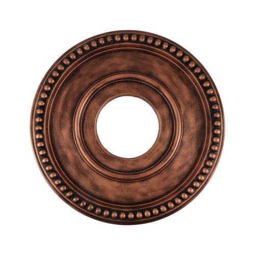 Crapyt Home Lighting Ceiling Medallions Ceiling Fan Medallion for Light Fixtures 12.4"OD x 3.94"ID Bronze