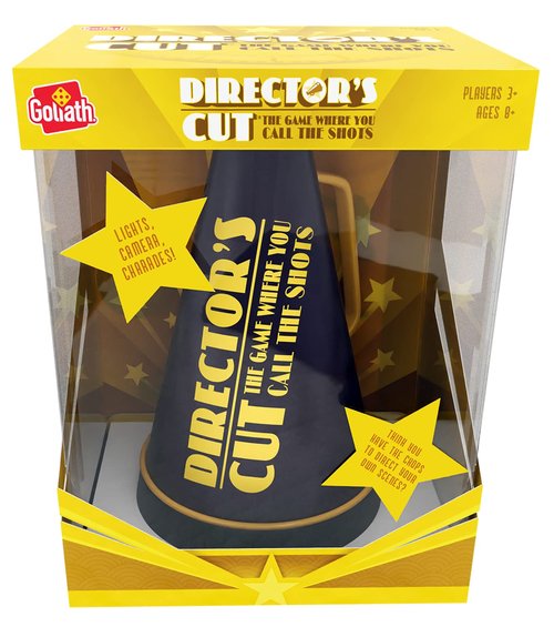 Goliath Director's Cut - Hilarious Family Friendly Party Game - Fast-Paced Twist on Charades, Multi Color