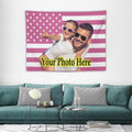 KAMXPOE Custom Tapestry - Personalized The Weeknd Wall Art | 40x30 Inch Decorative Flag