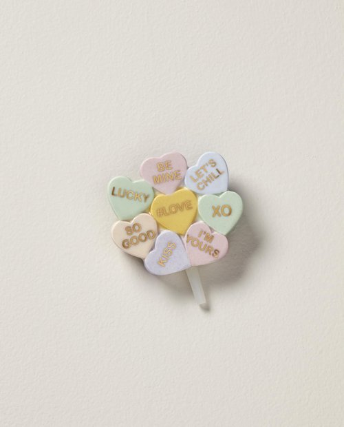 Lenox 894344 Profile Heart Popper, Valentine's Day