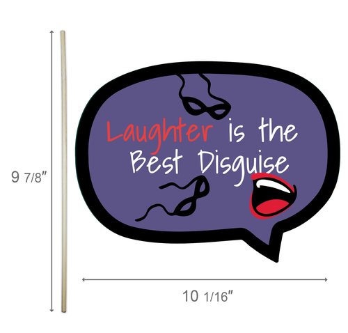 Murder Mystery Photo Booth Props Set – Fun Party Decorations for Mystery Nights, Detective Games, and Crime Theme Events (12)