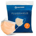 Halyard FLUIDSHIELD 3 Fog-Free Procedure Mask, w/SO Soft Lining, 47107 (Case of 400)