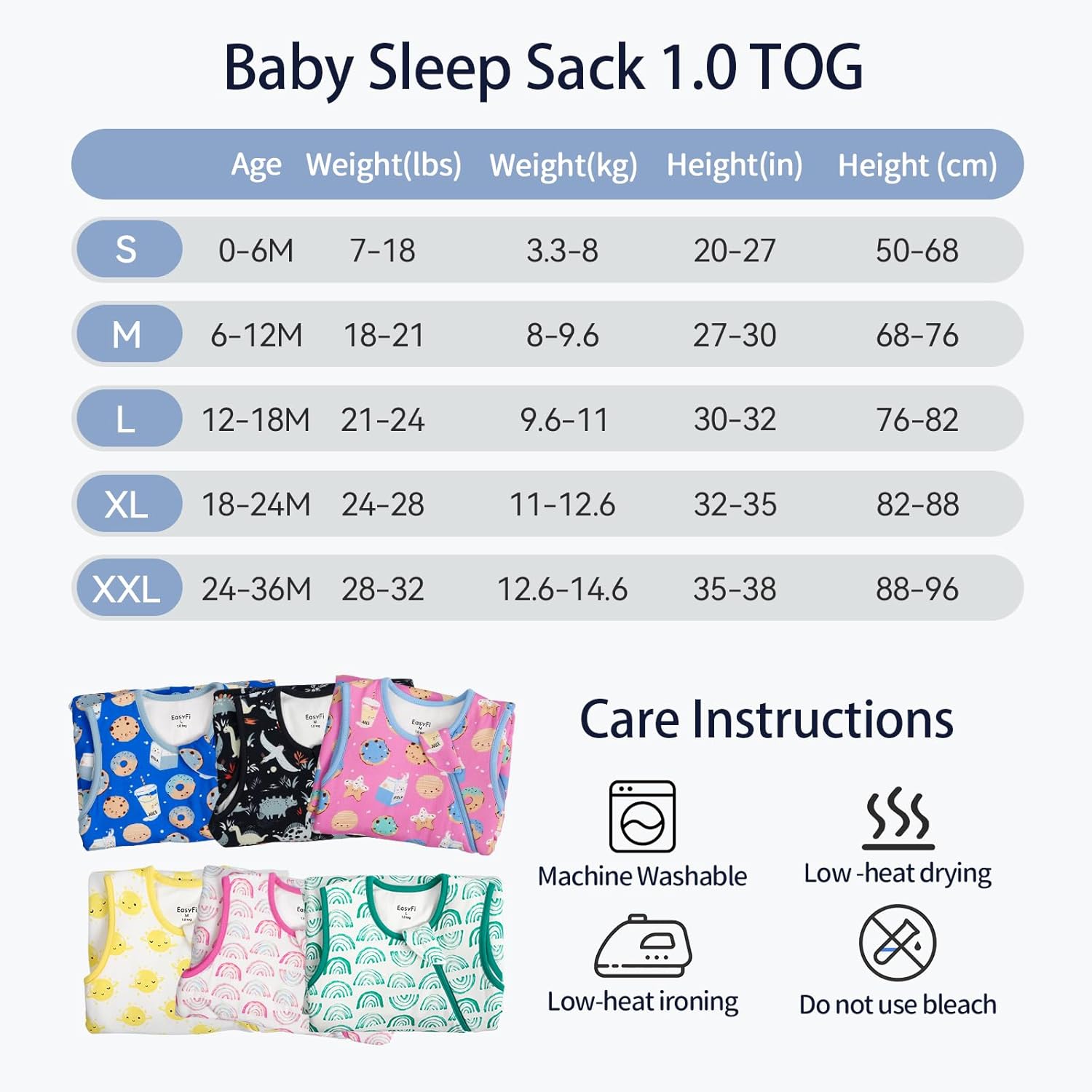 Bamboo Rayon Sleep Sack by [Brand Name] - Supersoft 1.0 Tog Toddler Wearable Blanket | 24-36 Months