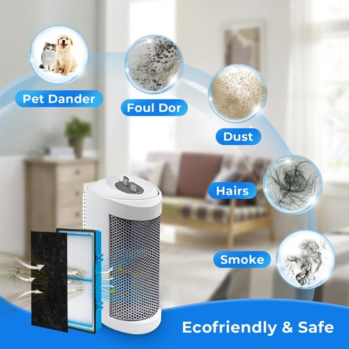 Ximoon HAPF30AT Filter Replacement for Holmes AER1 Ready Air Purifier Filters for Bionaire Air Cleaner Filter