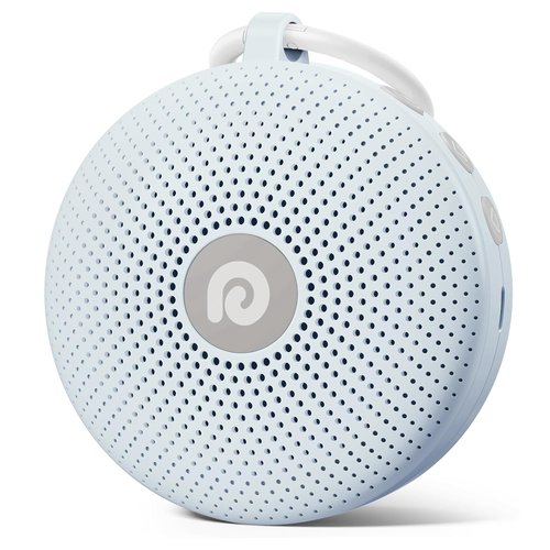 Dreamegg White Noise Machine - Portable Sound Therapy Device with 21 Soothing Sounds | Ideal for Home & Travel (Light Blue)