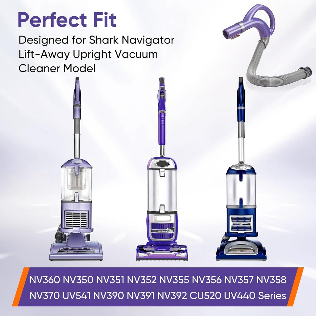 Shark | Upgraded Vacuum Hose Replacement for Navigator Lift-Away & Rotator Models | Durable & Flexible