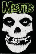 Misfits - Classic Fiend Splatter Wall Poster, 34L" x 22.4W", White Framed Version