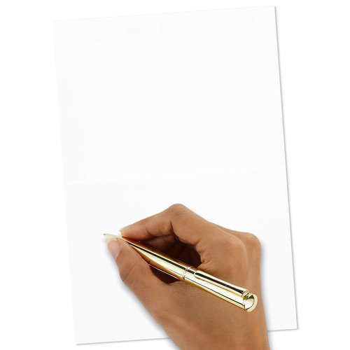 Hallmark Thank You Cards, Gold Foil Script (100 Thank You Notes with Envelopes) for Wedding, Baby Shower, Bridal Shower, Graduation