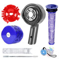 Motor Rear Cover+ HEPA Post & Pre Filter+ Exhaust Cover Replacement Compatible with Dyson V6 DC58 DC59 DC62 DC72 DC74 SV03 SV04 SV05 SV06 SV07 SV09 Vacuum Cleaner Filter Replacement