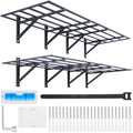 VEVOR Garage Shelving - Heavy Duty Wall Mounted Storage Rack | 2 x 6 Ft, 1600 Lbs Capacity, 2 Pack
