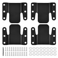 Eunenete 4 Pcs Universal Sectional Sofa Interlocking, Sectional Couch Connectors,Sofa Connector Bracket