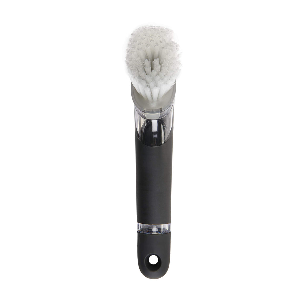 OXO Steel Soap Dispensing Dish Brush 10 in