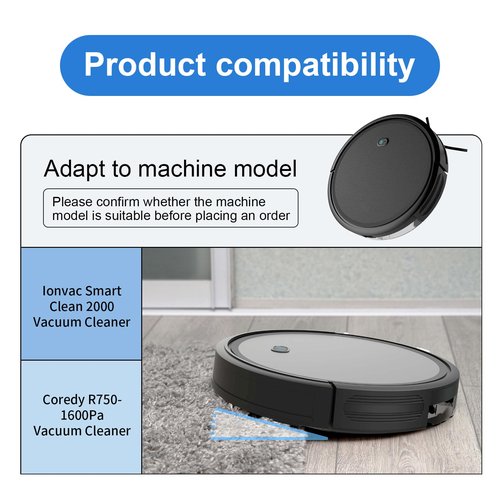 14.4V Replacement Battery for Ionvac SmartClean 2000, Robovac 7687 7688 V4 7997 Coredy R750-1600Pa, X586 X500 Simum 7 T8 V300 Robot Vacuum Battery for ionvac Replacement parts SUN-INTE-172 2600mAh