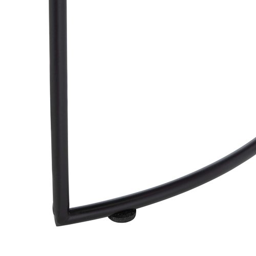 Safavieh Home Brooks Modern Faux Grey Sandstone and Black Side Table