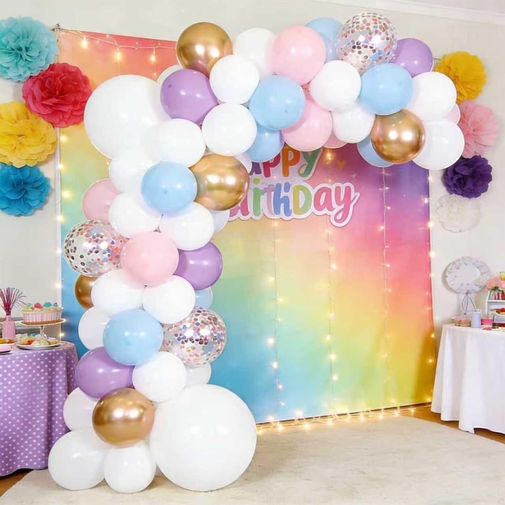 White Balloons - 60 PCS 12-Inch Latex Balloons for Birthday, Wedding, Baby Shower & Holiday Decor