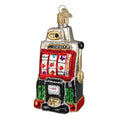 Old World Christmas Vegas Slot Machine Glass Blown Ornament for Christmas Tree, Handcrafted Holiday Decoration, Gamble Collection